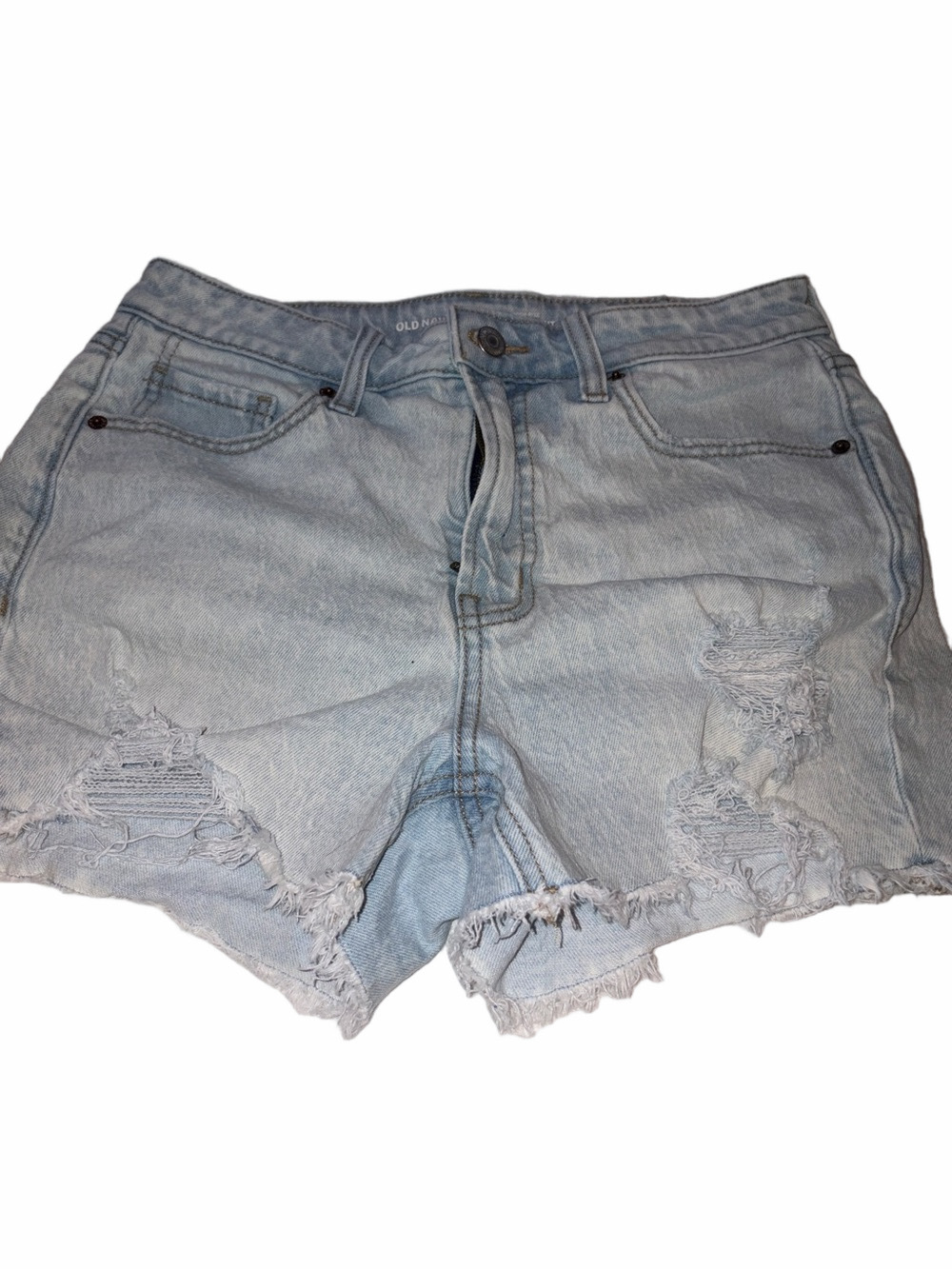 Old Navy OG Straight High-Rise Denim Shorts | EUC | Sz 6